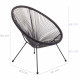 Fauteuil Acapulco Rotin PE 70x80x84