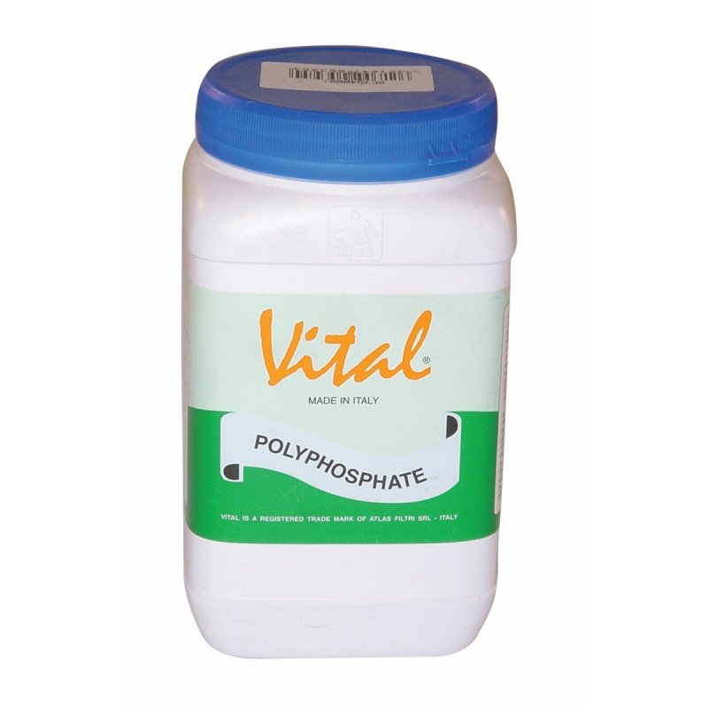 Cartouche polyphosphate anticalcaire - pour filtre Vital