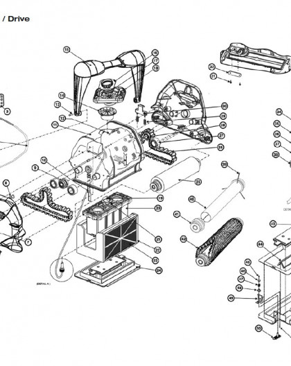 Corps de connecteur pour câble Plus 8,60 pour AQUAVAC, sur image Num 34 Drive