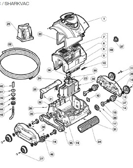 Tube venturi pour E-VAC / SHARKVAC, sur image Num 24